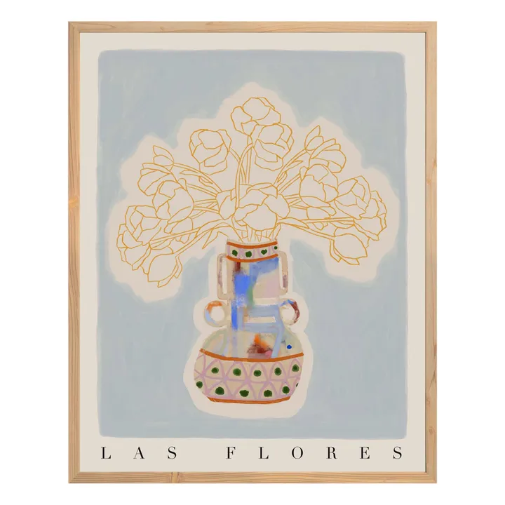 Carla Llanos Affiche Flower #11