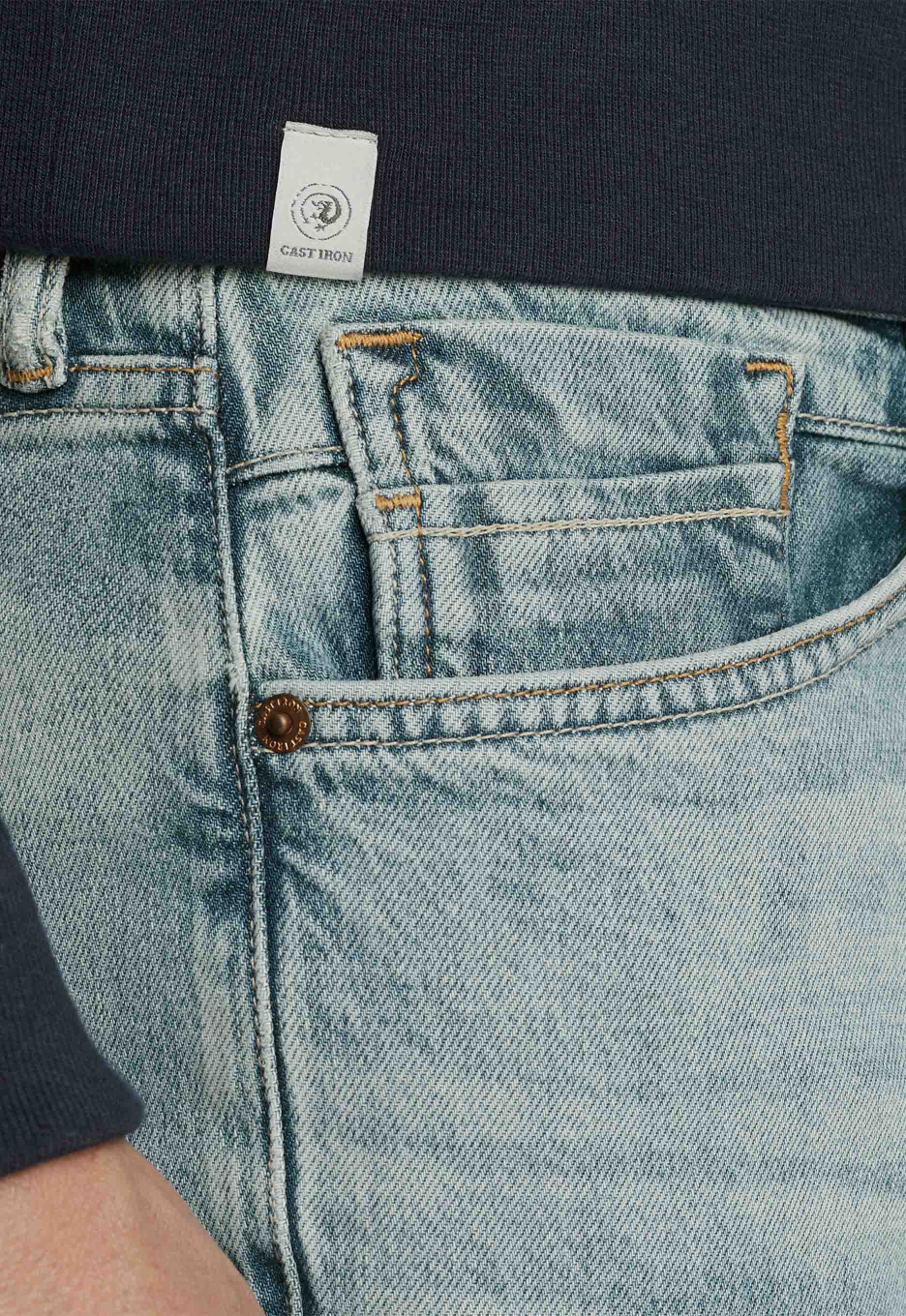 Cast Iron Valver Regular Fit Jeans