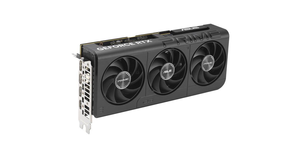 ASUSPRIME GeForce RTX 5060 OC grafische kaart  (3x DisplayPort, 1x HDMI, DLSS 4)