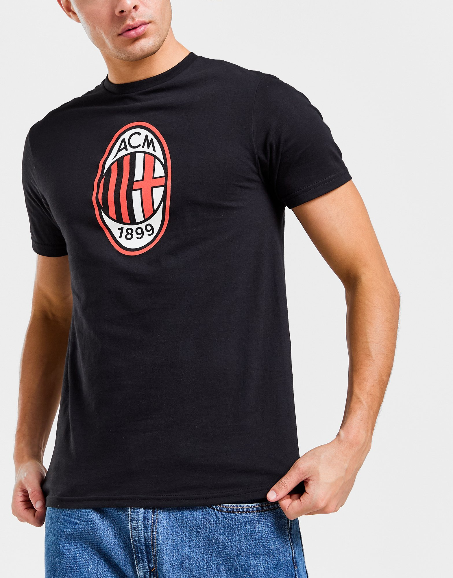 Official Team T-shirt AC Milan Crest Homme