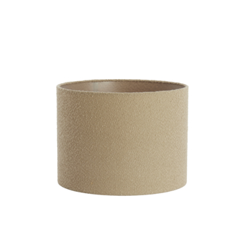 Lampenkap Bouclé beige Ø40 x 30cm