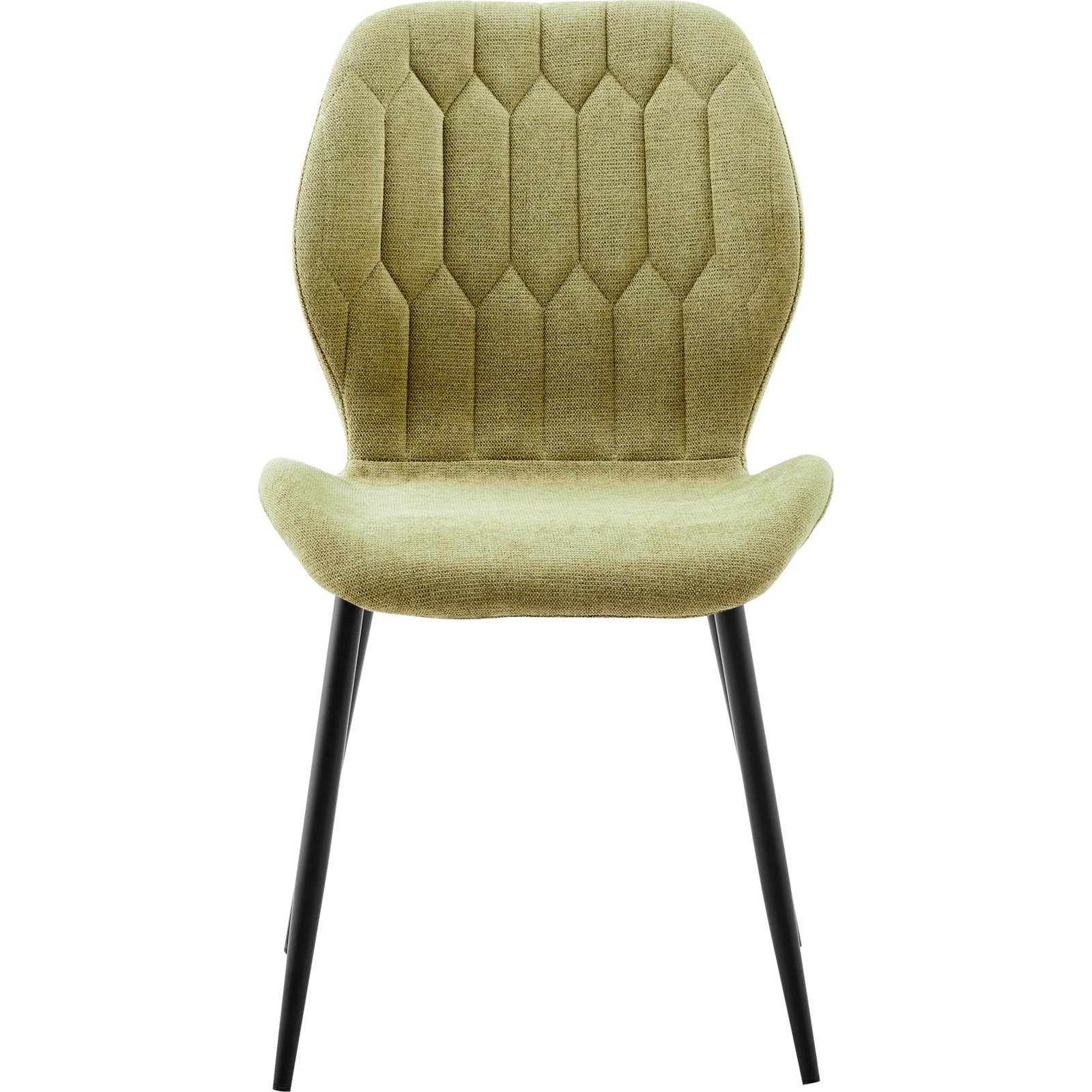 Polsterstuhl Andy Stoff lime