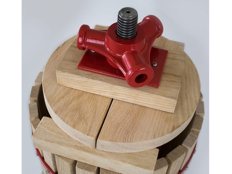 Güde fruitpers, 6, 12, 18 of 30 liter, mechanisch, met stalen spindel