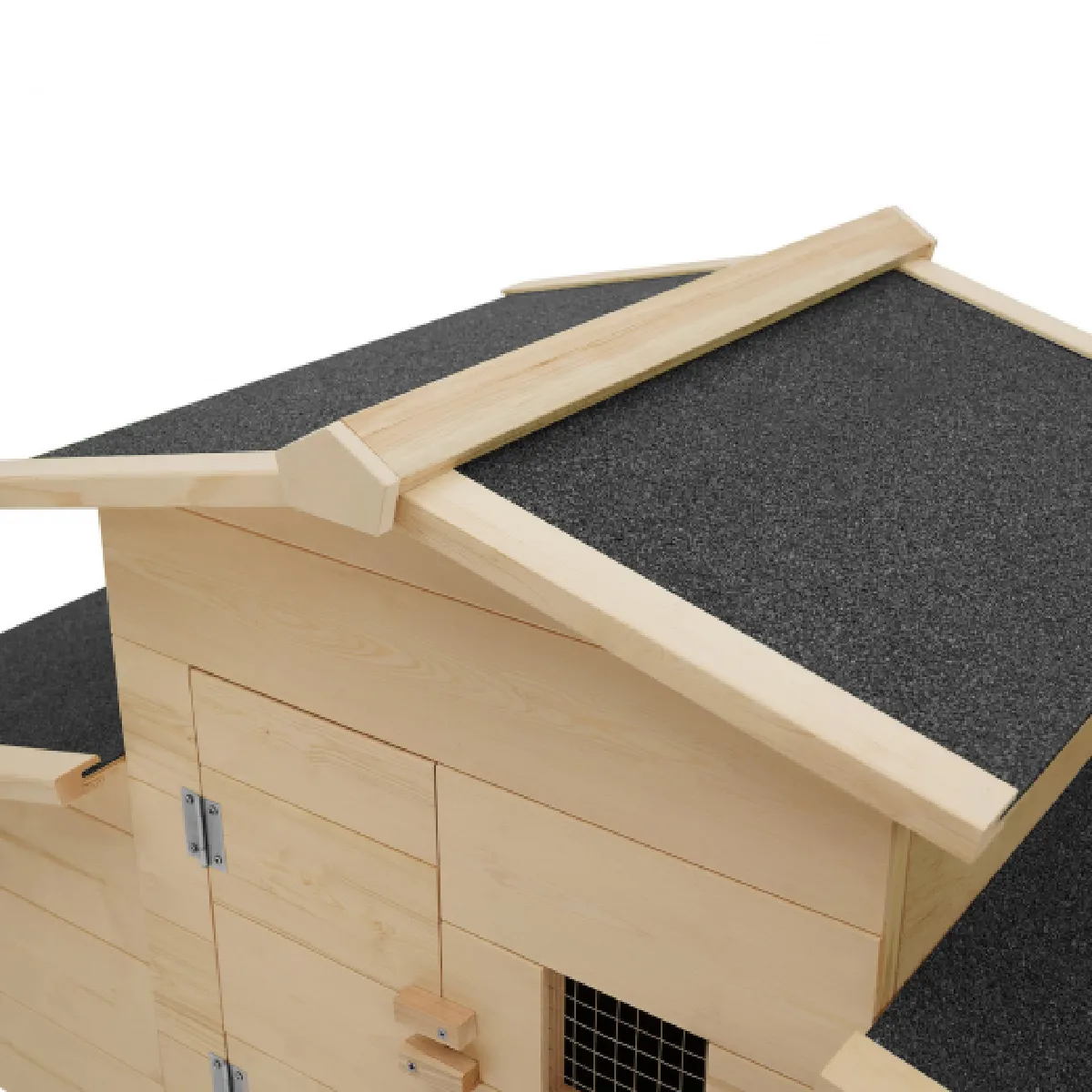 Idmarket MARKET Poulailler COMFORT avec pondoir bois