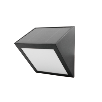 Solar buitenlamp Abel zwart