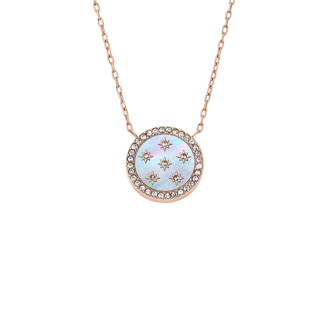 Fossil Merrit Halskette Classic Mother-of-Pearl