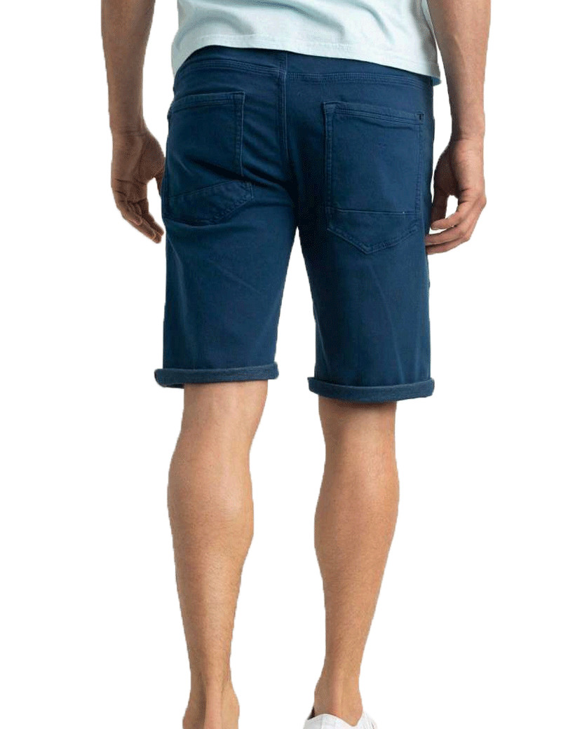 PETROL IND SHORT DENIM DARK CAPRI