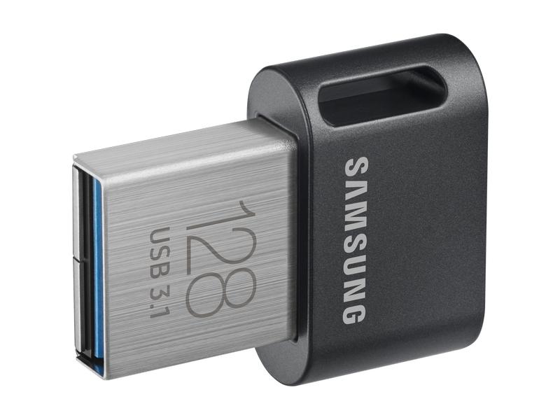 Samsung USB-Stick Fit Plus 128 GB USB-Stick mit 128 GB Speicherkapazität und 400 MB/s Lesegeschwindigkeit