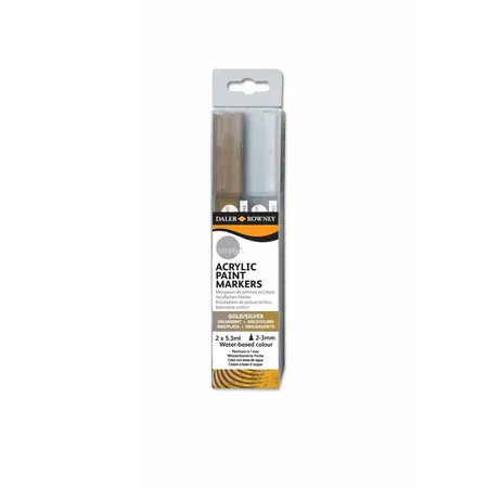 Simply Acrylmarker Gold/Silber