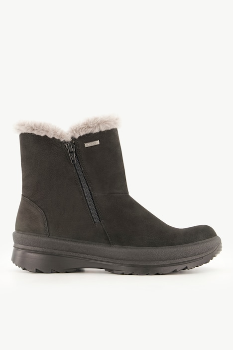 Jomos Leder-Boots, Webfell, Wechselfußbett, Weite H
