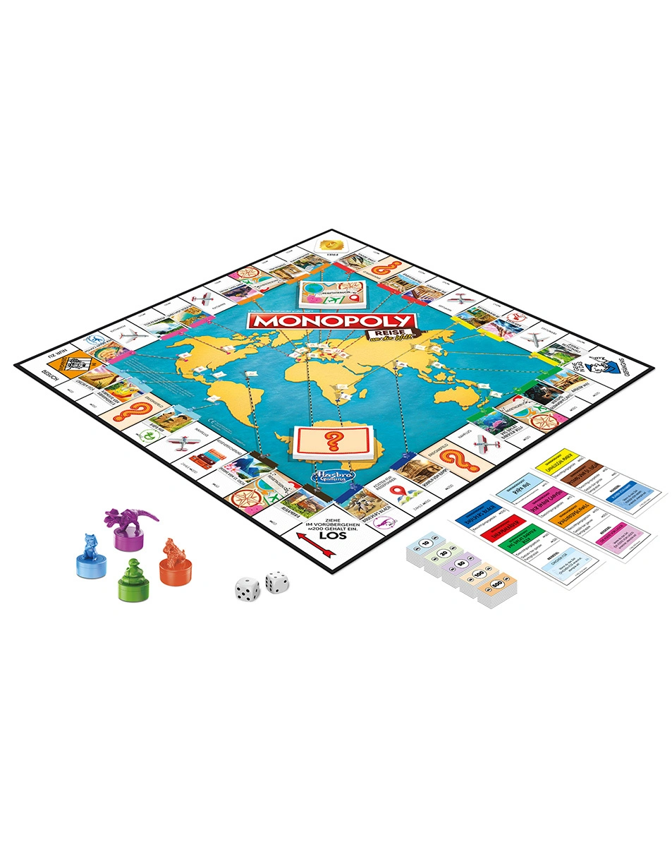 Monopoly Reise um die Welt