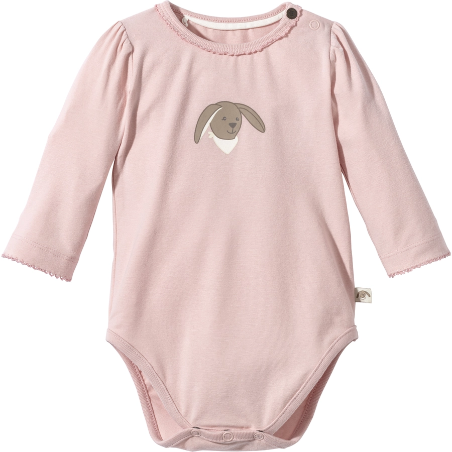 Sterntaler Langarm-Body Hase zartrosa