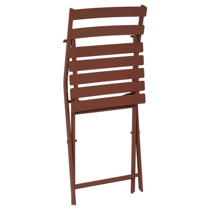 Chaise de jardin pliante GREENSBORO Acajou