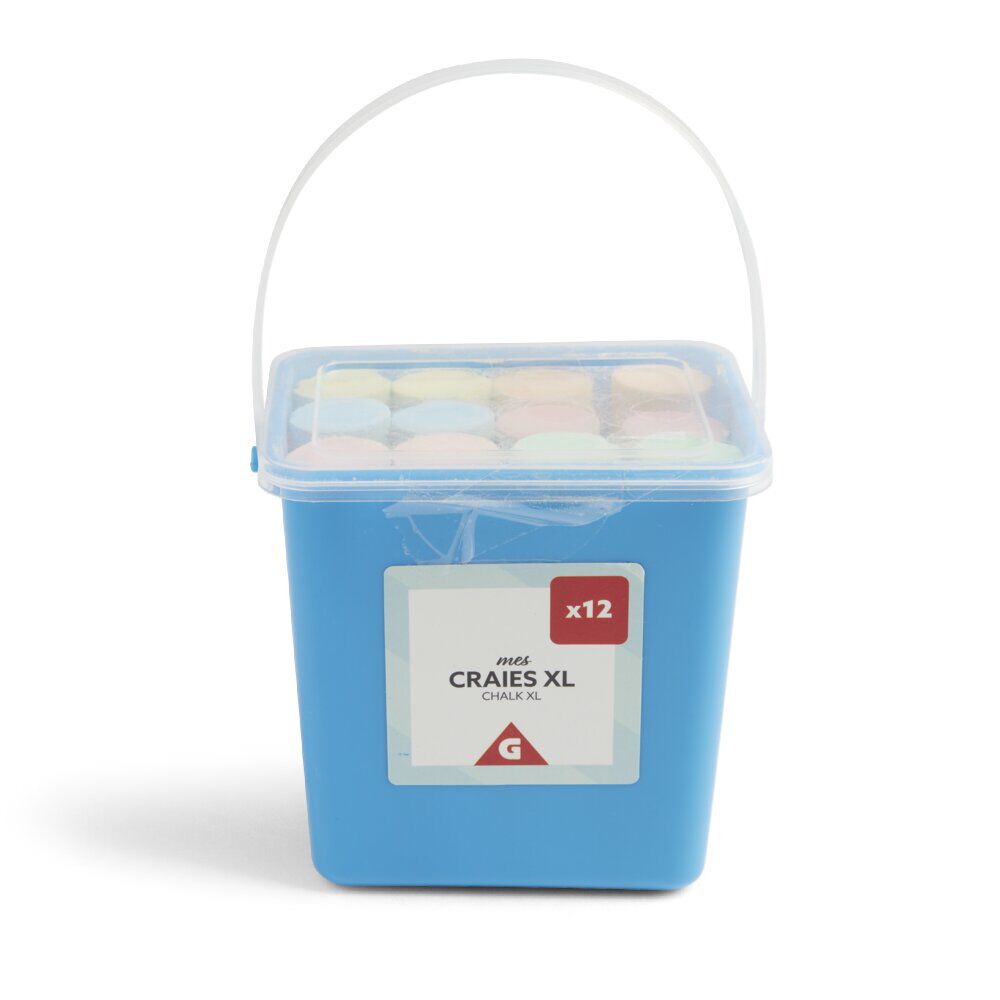 Lot de 12 craies XL