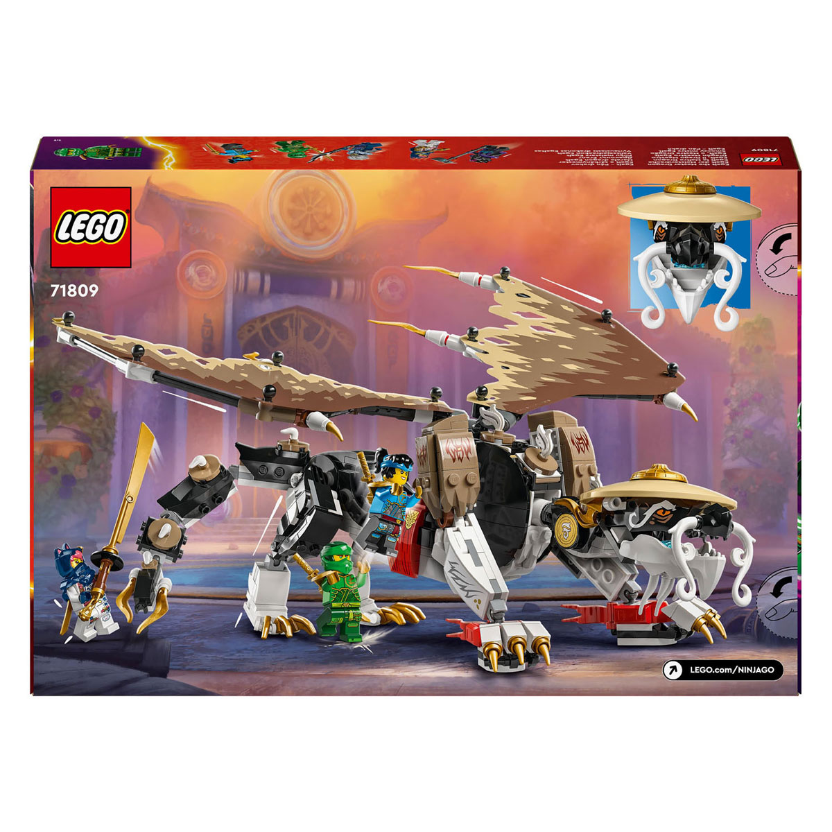 LEGO Ninjago 71809 Egalt de Meesterdraak