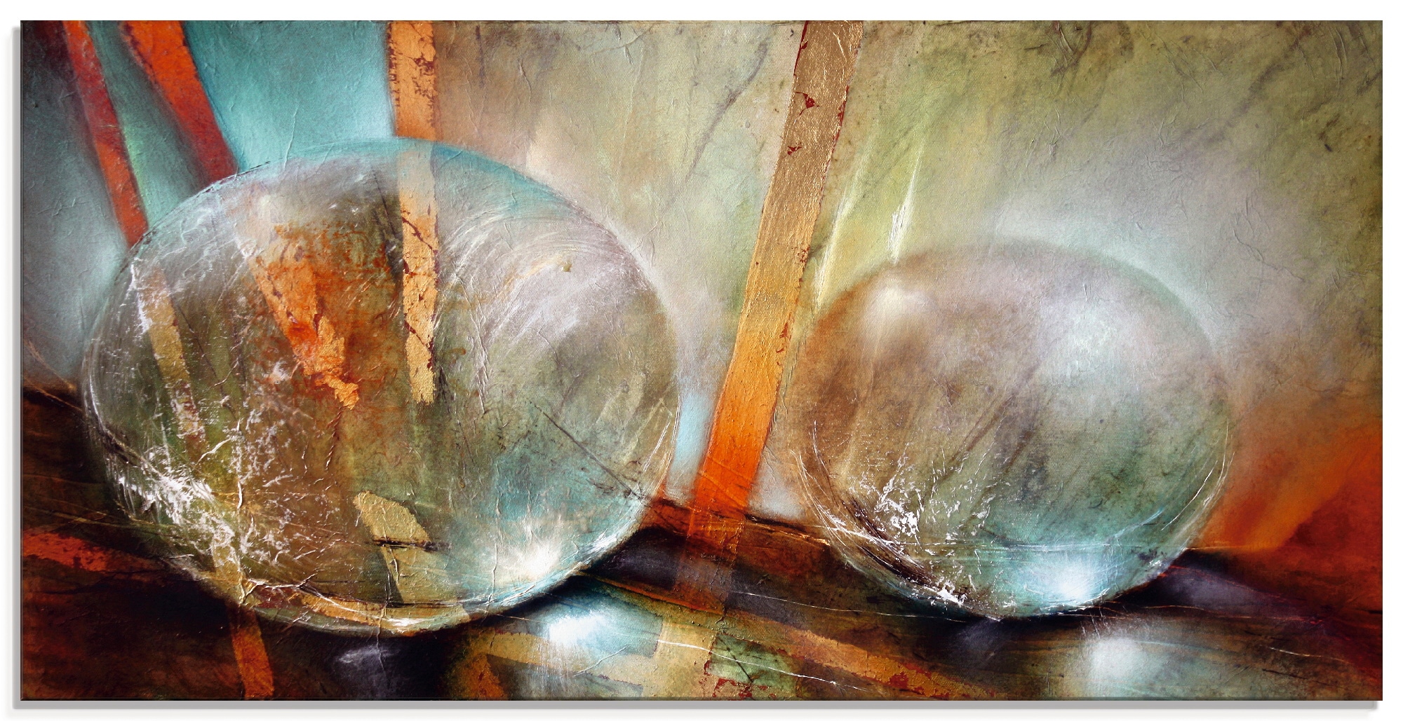 Artland Glasbild »Lichtfänger« Gegenstandslos 1 Stk. tlg. in verschiedenen Grössen