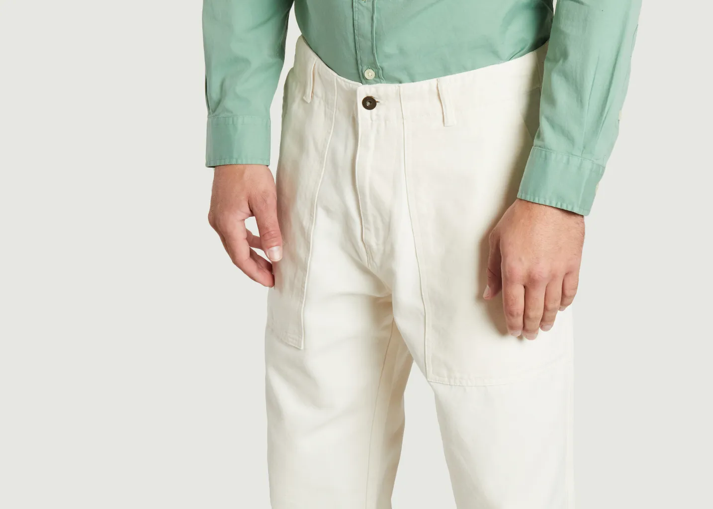 Pantalon large Gamal Olow