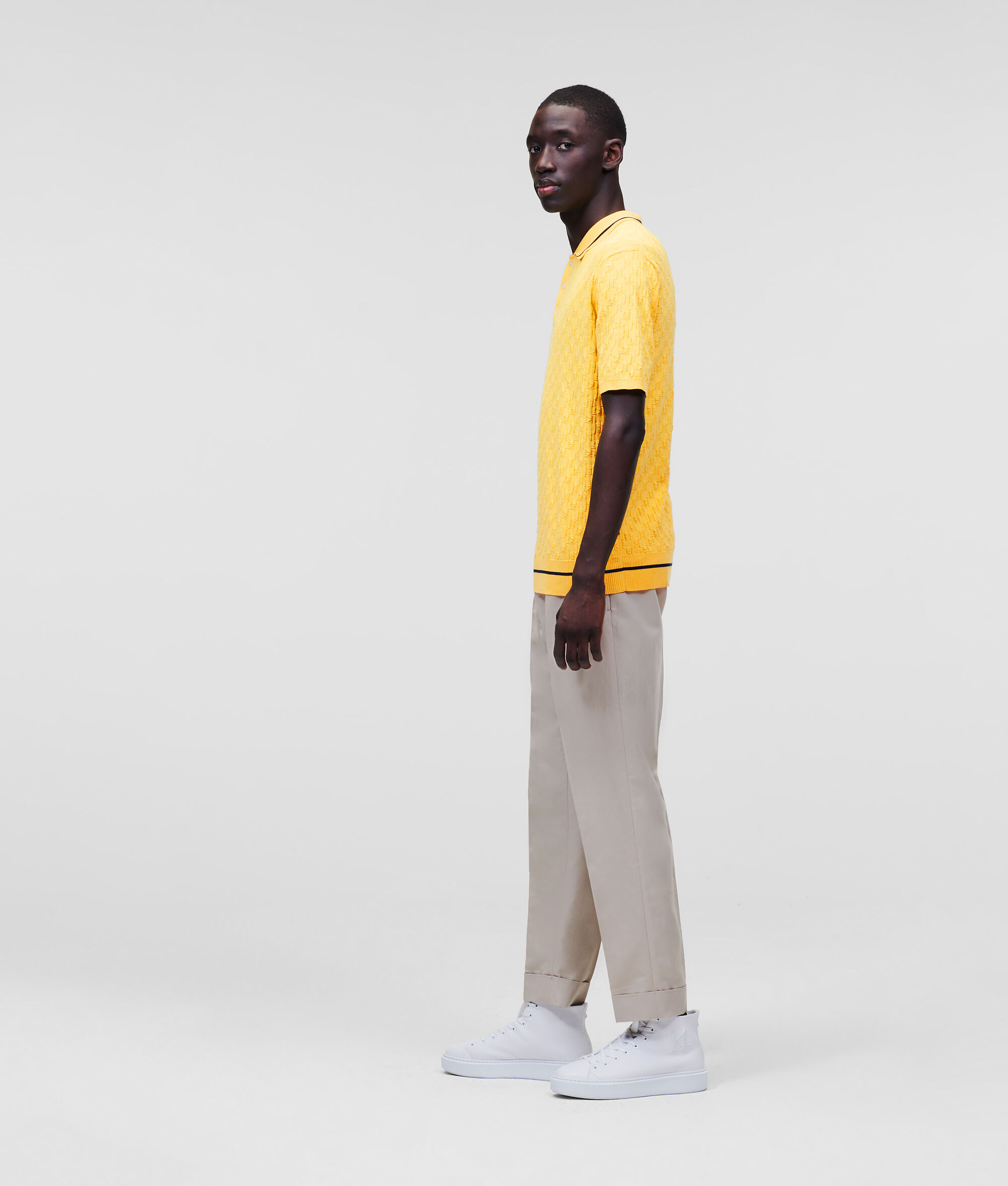 POLO TRICOTÉ KL MONOGRAM