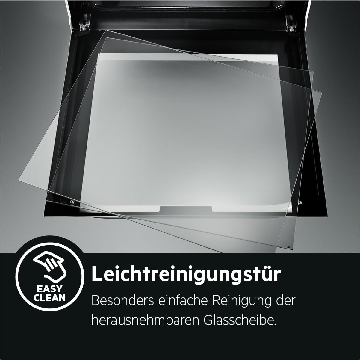 AEG Standherd mit Glaskeramik-Kochfeld 60 cm/Versenkknebel/Grillfunktion/A / CCB6206ABW