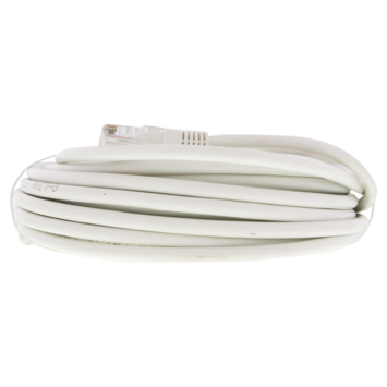 Q-Link UTP kabel CAT5E AWG26 2RJ45 10 meter wit
