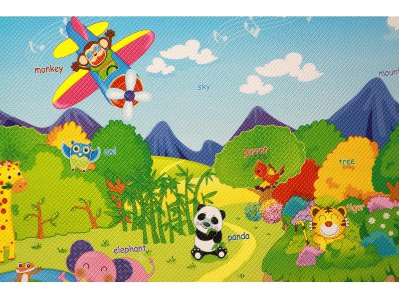 Dwinguler Spielmatte Animal Orchestra, 190 x 130 cm Dwinguler Spielmatte