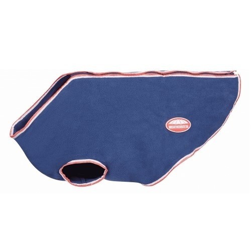Casaco de lã polar Weatherbeeta em azul marinho/vermelho/branco