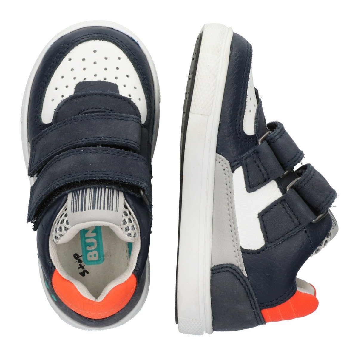Luca Louw - Lage Sneakers Bunnies Blauw