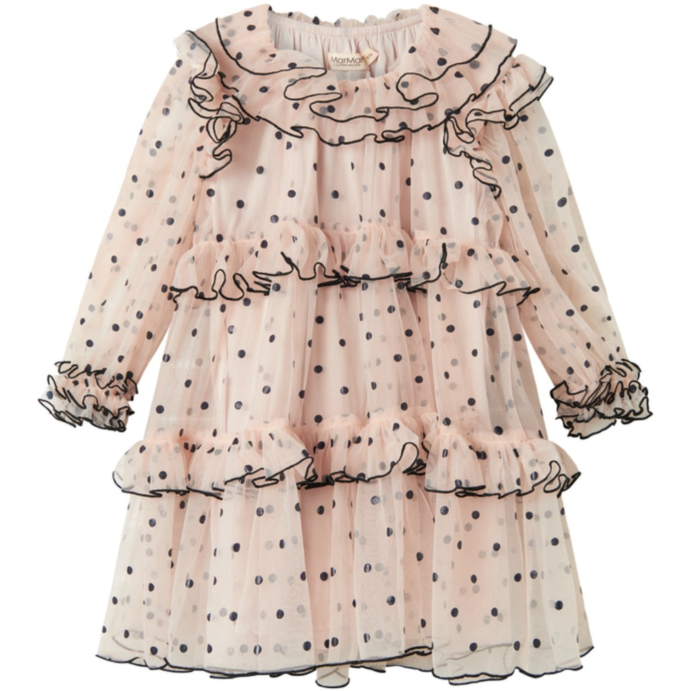 Køb MarMar Tulle Black Dots Dakira LS Kjole