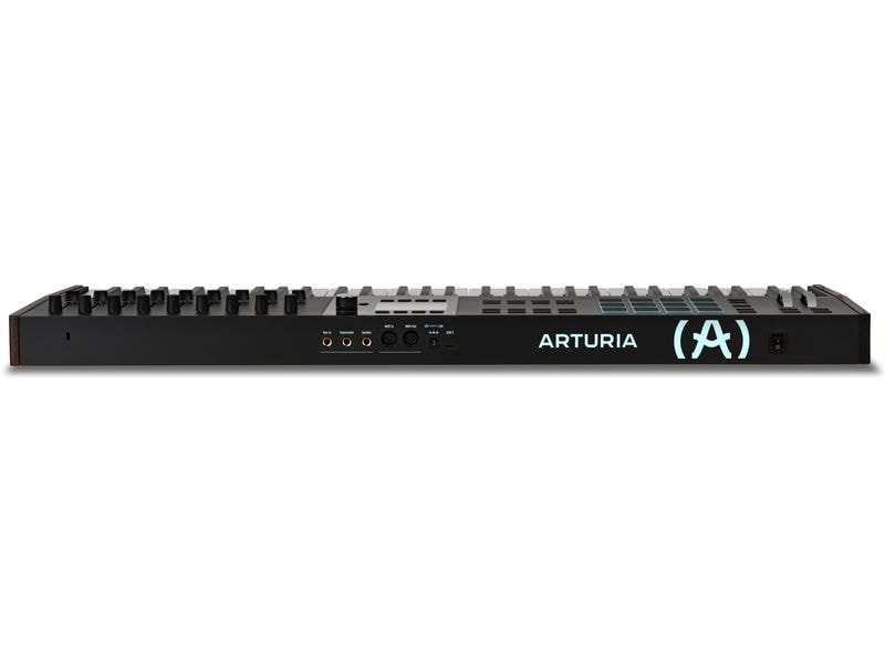 Arturia Keyboard Controller KeyLab 61 mk3 Schwarz Controller-Keyboard mit 61 Tasten und Software Bundle