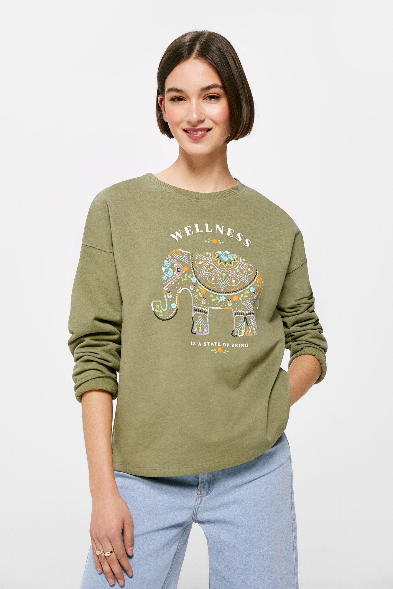 Moletom Wellness - verde