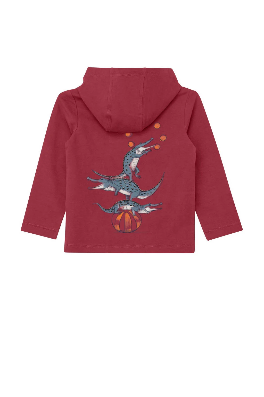s.Oliver hoodie donkerrood