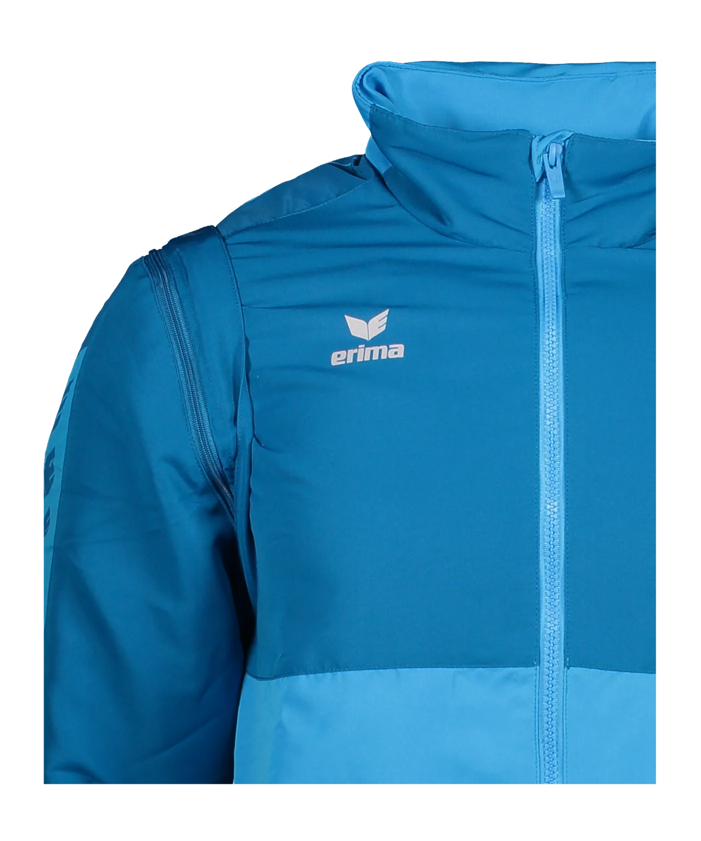 Erima SIX WINGS Jacke abnehmbare Ärmel Hellblau