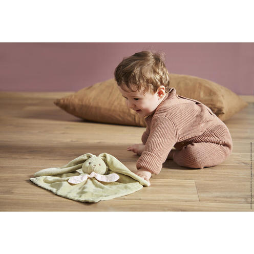 Doudou lapin 30cm Lapinoo - Vert - KALOO