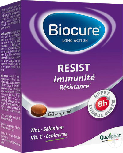 Biocure Long Action Resist Immunité Et Résistance 60 Comprimés