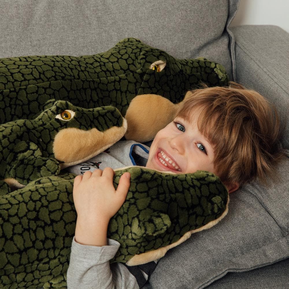 Ma peluche Crocodile Balthazar La Pelucherie