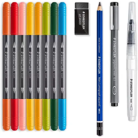 STAEDTLER® Blumen Aquarell Set