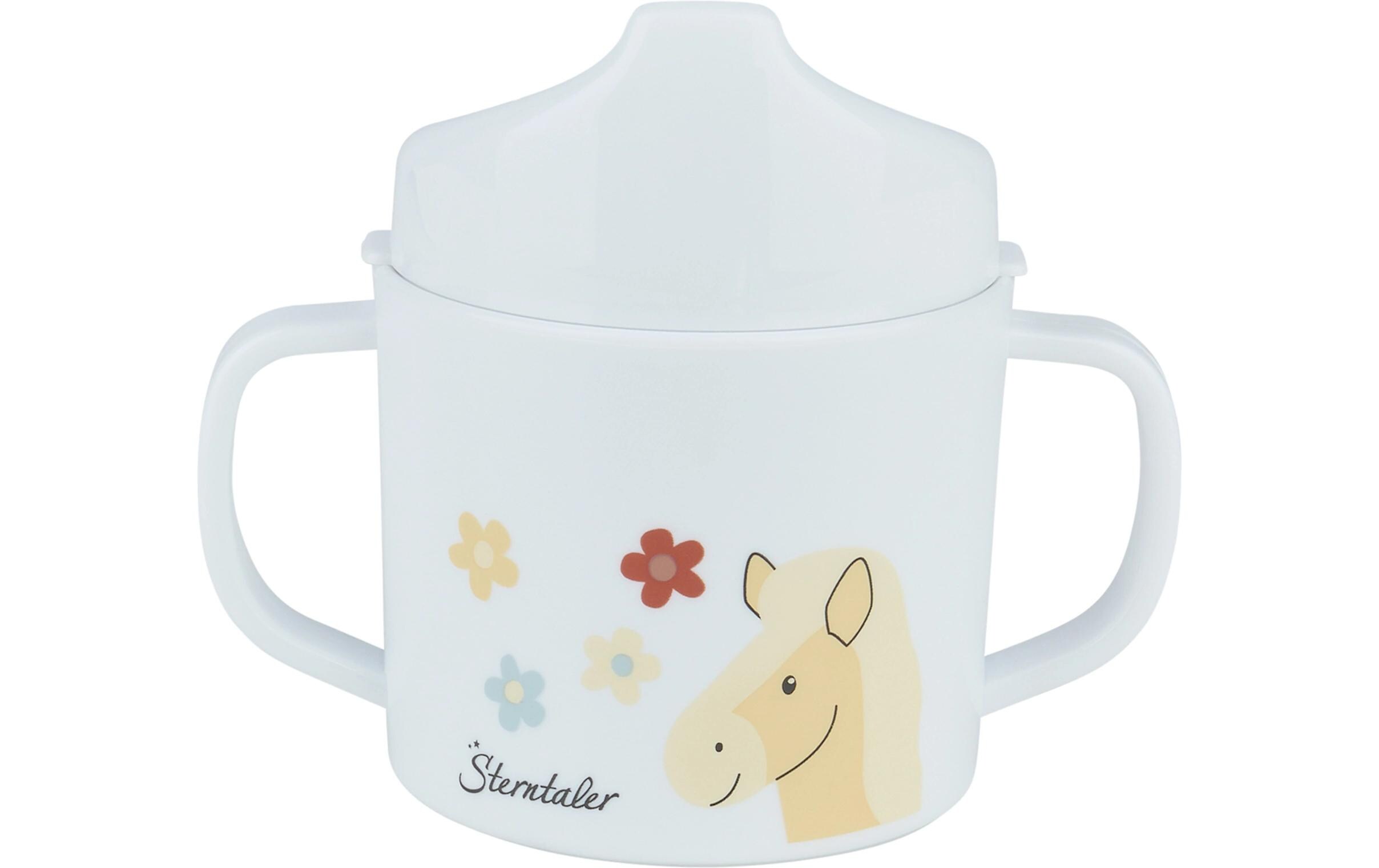 Trinklernbecher Pferd SunnyKinderbecher mit rutschfestem Sockel