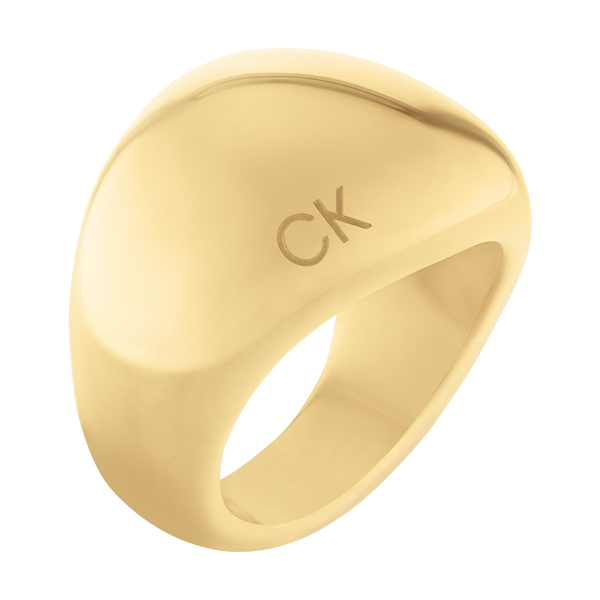 Bague CALVIN KLEIN acier doré
