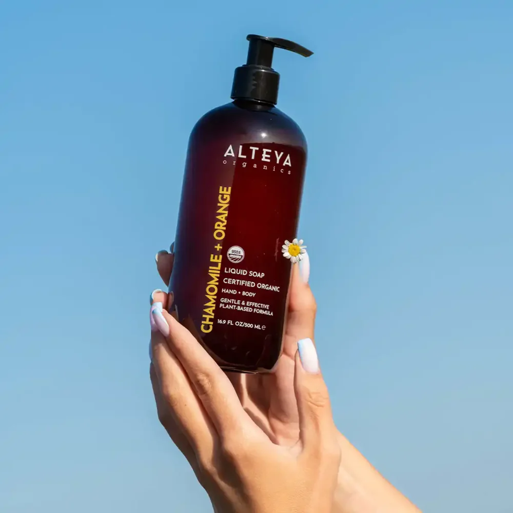 Alteya Organics  Organic Liquid Soap Chamomile + Orange, 500 ml