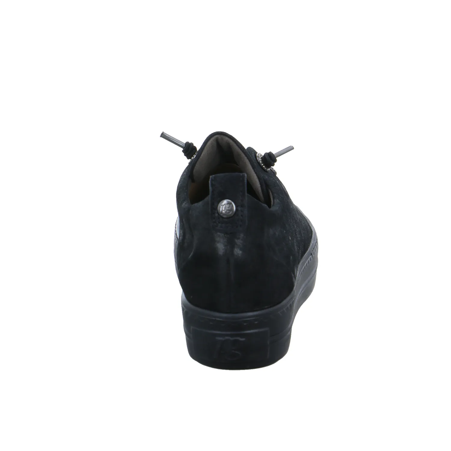 PAUL GREEN Sneaker Schwarz Leder