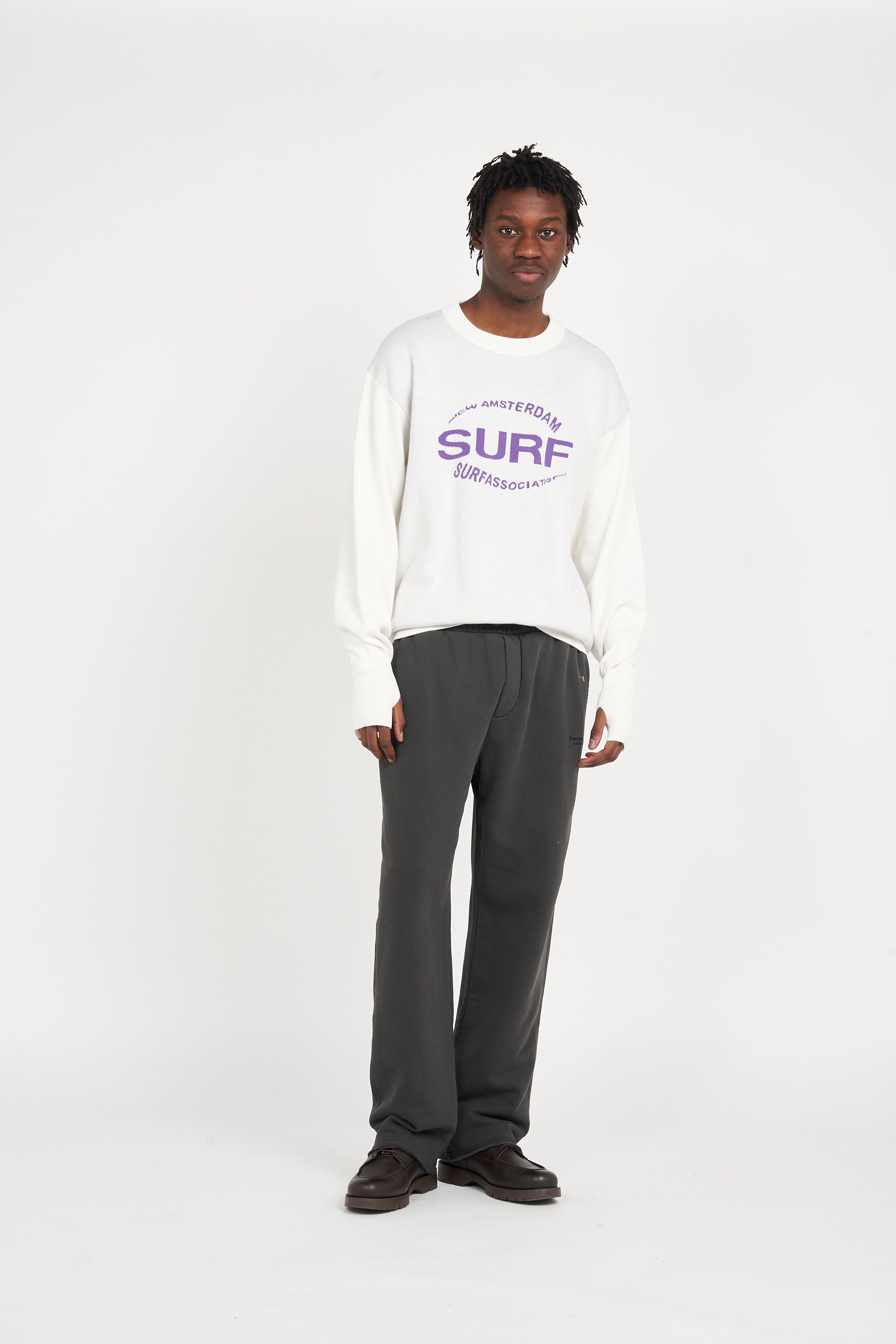 NEW AMSTERDAM SURF ASSOCIATION Jogging  CITY TROUSER  GREY Gris