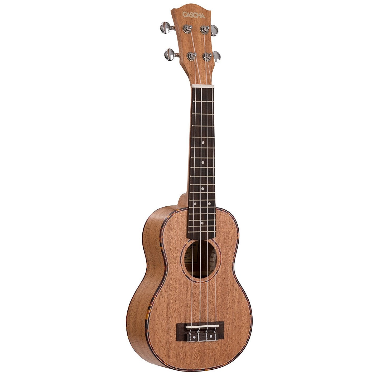 Cascha HH 2026 premium sopraan ukelele met tas en plectra