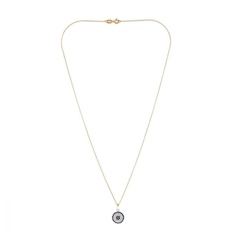 Pendentif Or Jaune 375/1000 et Zirconium
