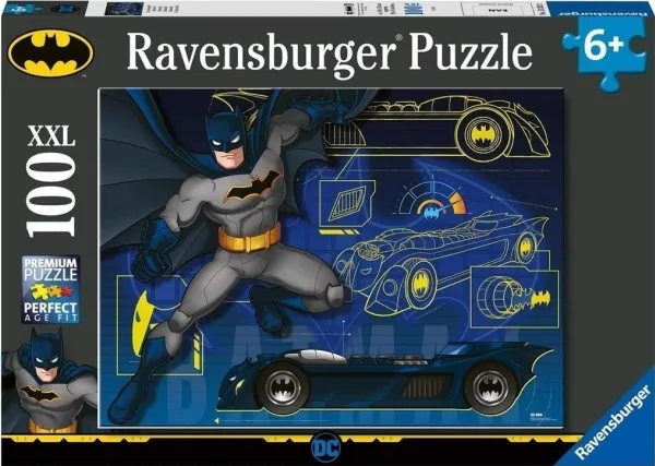 Ravensburger Batman 13262, 6 År - 100 brikker