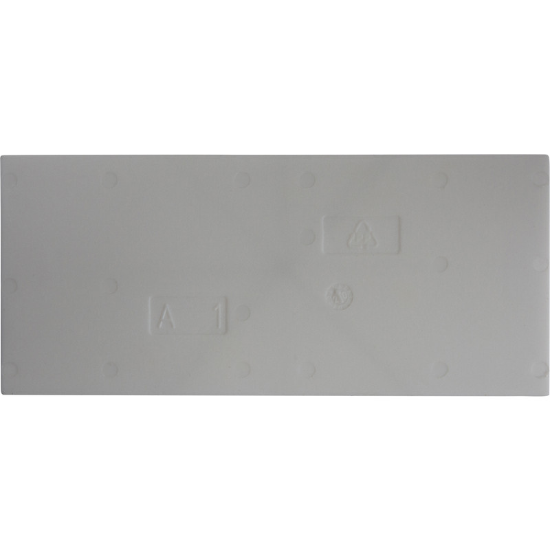 Kunststof triple blokje 100x44x1mm