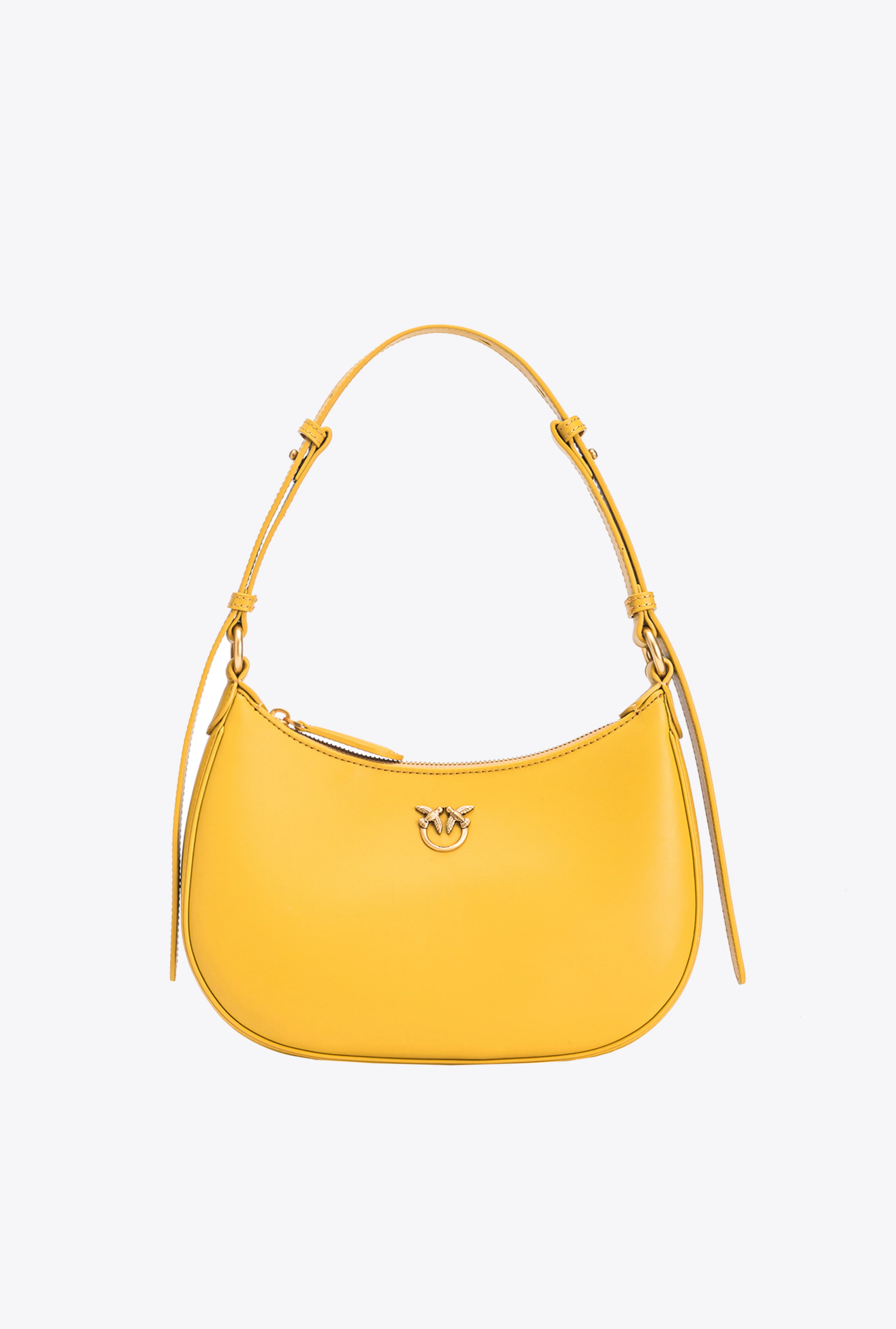Mini love bag half moon simply | Jaune