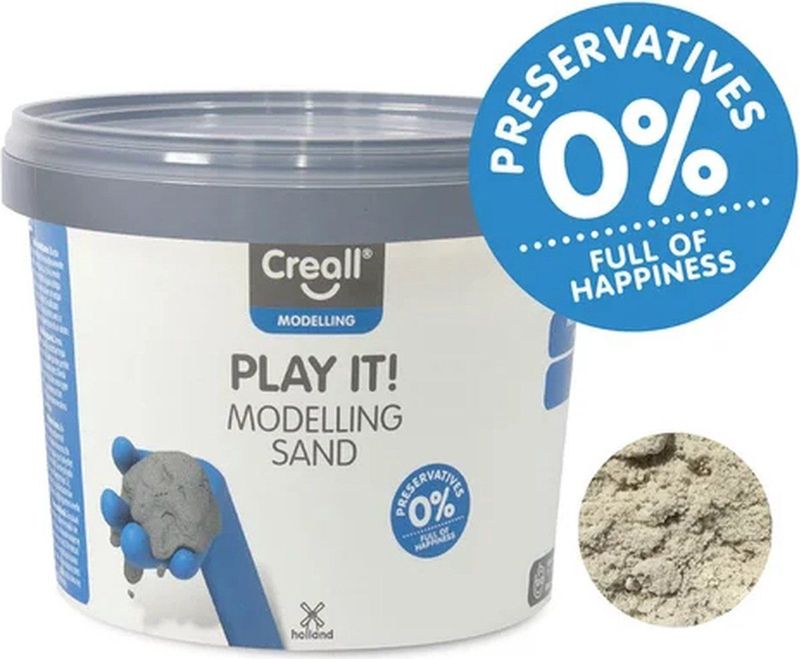 Creall - Play It - Speelzand - Naturel - 750gr