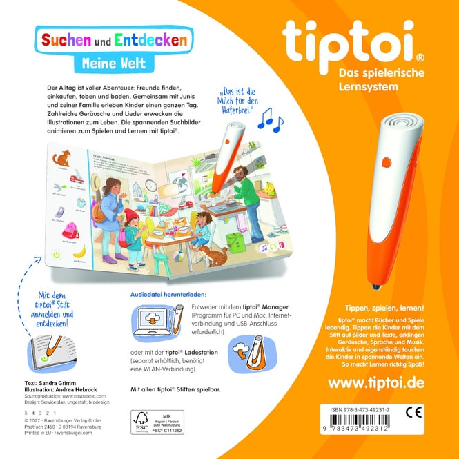 tiptoi® Buch - Suchen und Entdecken - Meine Welt