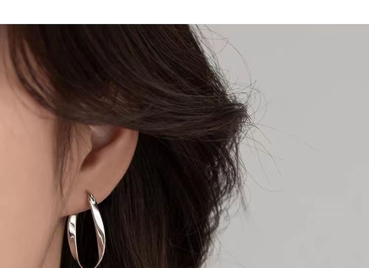 pexrl sieraden - Sterling zilveren oorbel