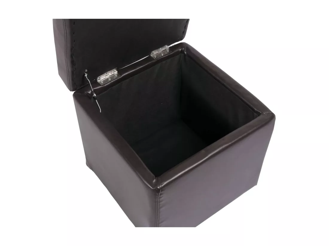 Pouf Carrara, marron
